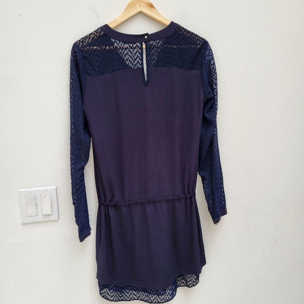 Elegant IKKS blue dress New with tags - Picture 8 of 10